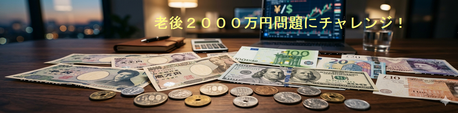 老後２０００万円問題にチャレンジ！！